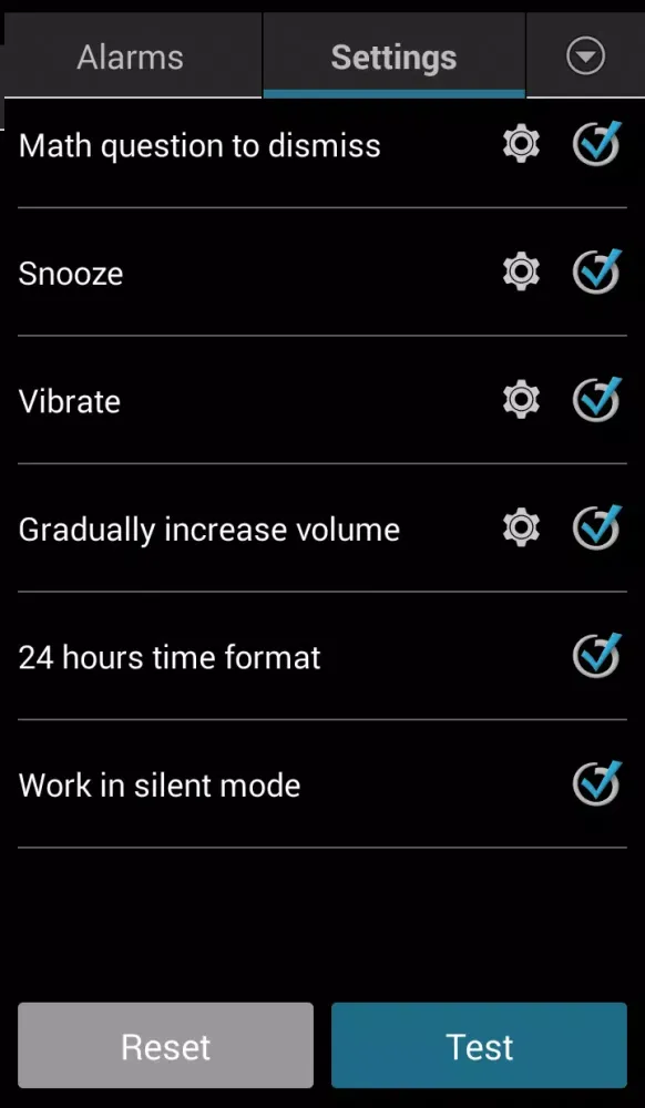 Ảnh chụp màn hình của Simple Alarm Clock