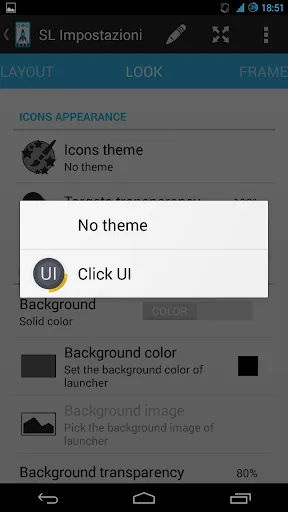 Slide Launcher Ekran Görüntüleri
