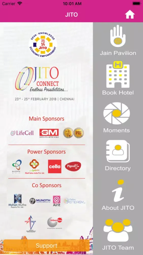 JITO Connect 2018 স্ক্রিনশট