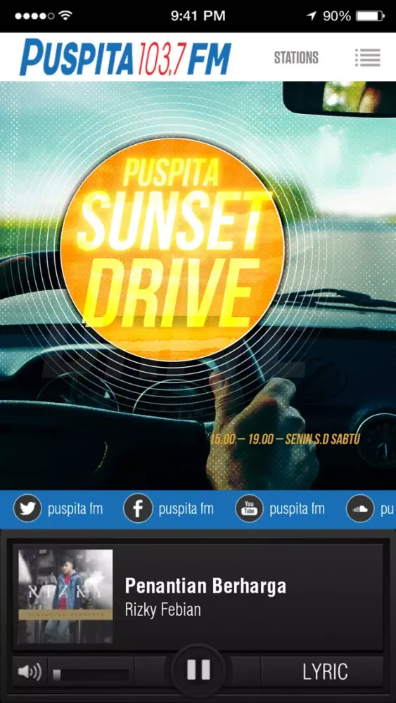 Puspita 103.7 FM应用截图