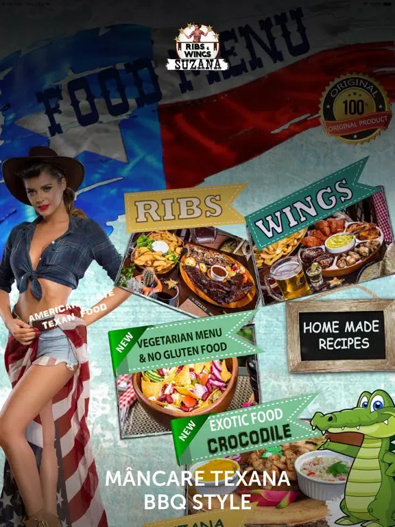 Suzana Ribs & Wings iPad  Screenshots