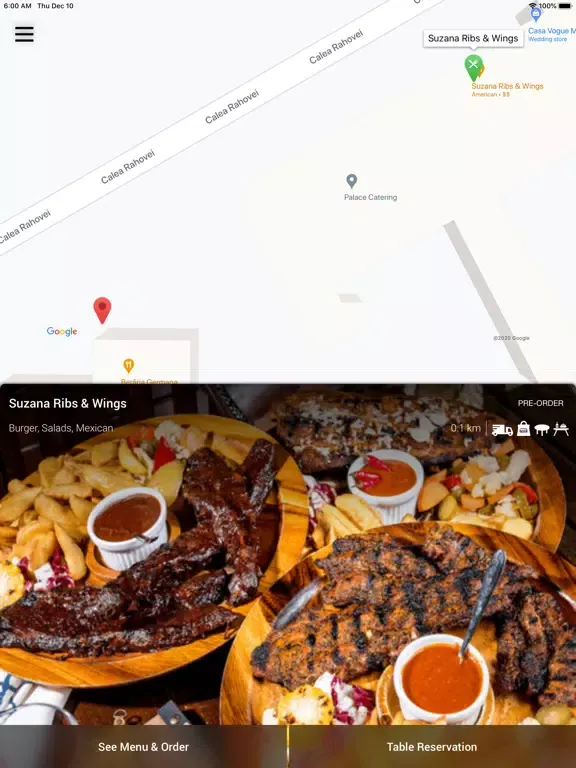 Suzana Ribs & Wings iPad  Screenshots