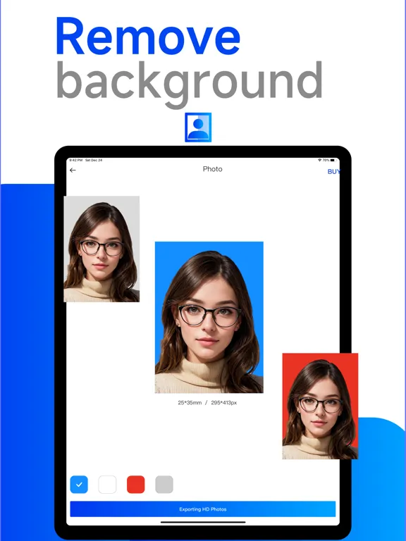 Passport Photo  Editor&Maker iPad  स्क्रीनशॉट
