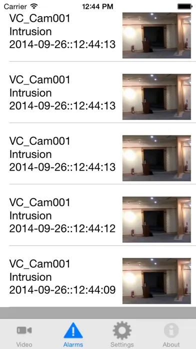 VMS Client 02.00.01 Screenshots