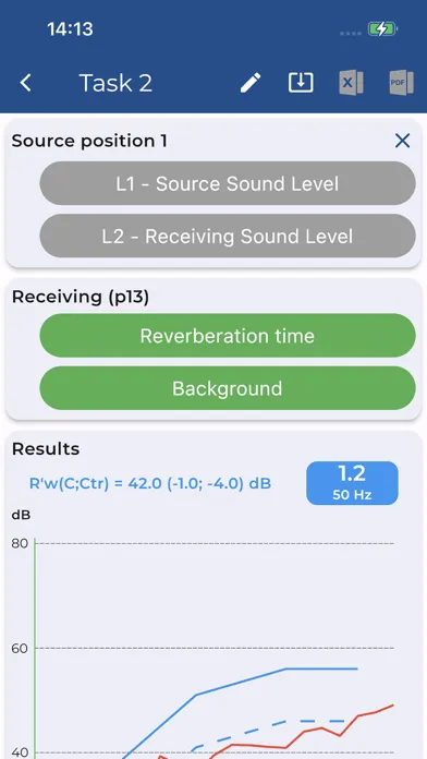 Скриншоты Building Acoustics Pro