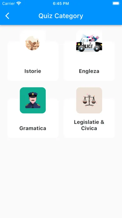 Скриншоты Grile Admitere Politie