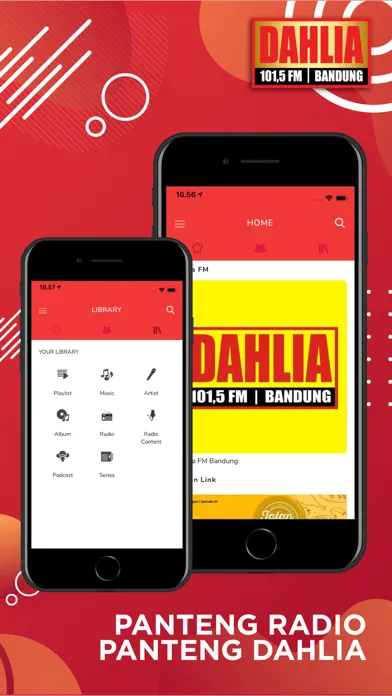 Radio Dahlia سکرین شاٹس