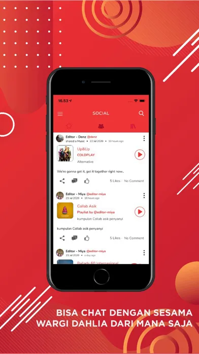Radio Dahlia سکرین شاٹس
