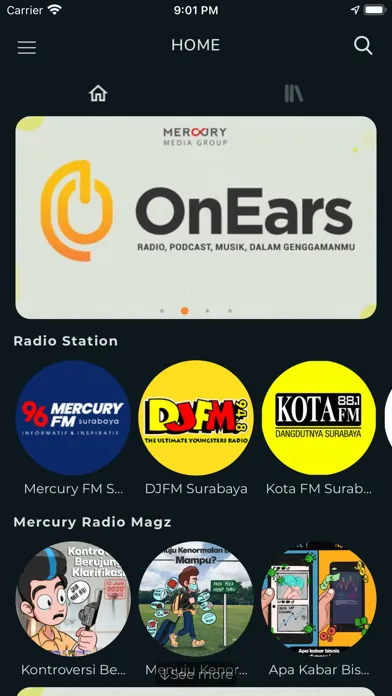 OnEars سکرین شاٹس