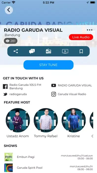 GARUDA TV RADIO应用截图