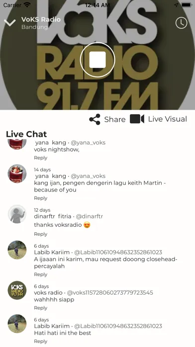 VoKS Radio Screenshots