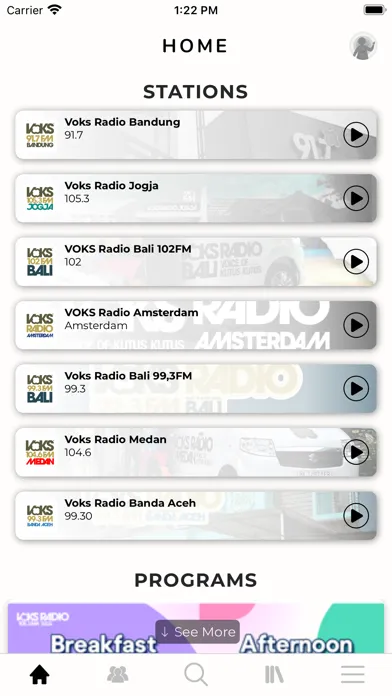 VoKS Radio Screenshots