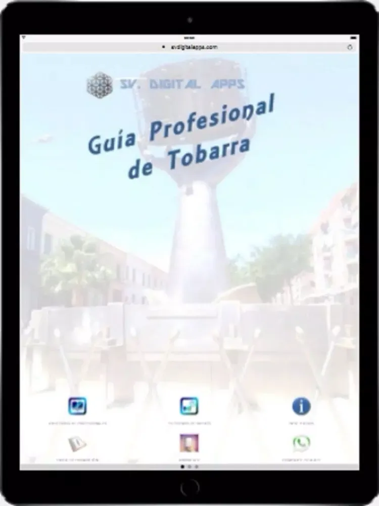 Скриншоты Guía Profesional de Tobarra iPad 
