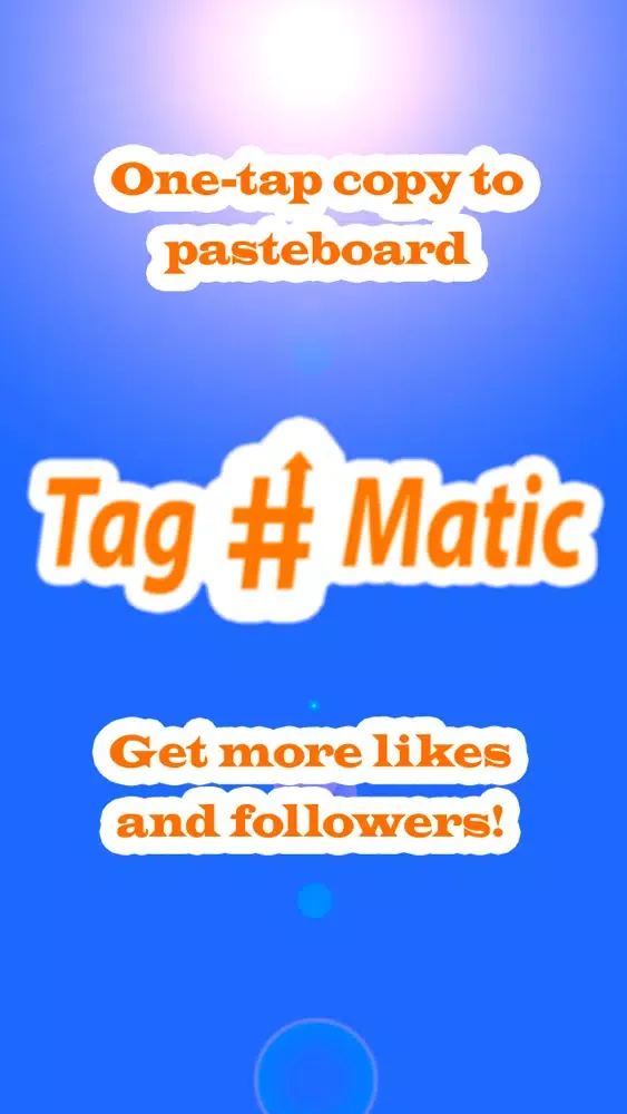 Tangkapan skrin Tagmatic - get more likes and followers