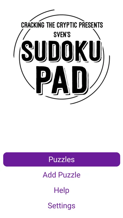 Capturas de pantalla de Sven's SudokuPad