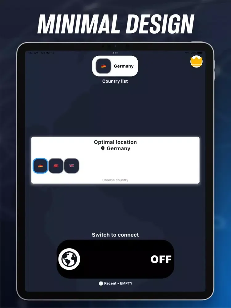 Speedify VPN hide me proxy vap iPad  سکرین شاٹس