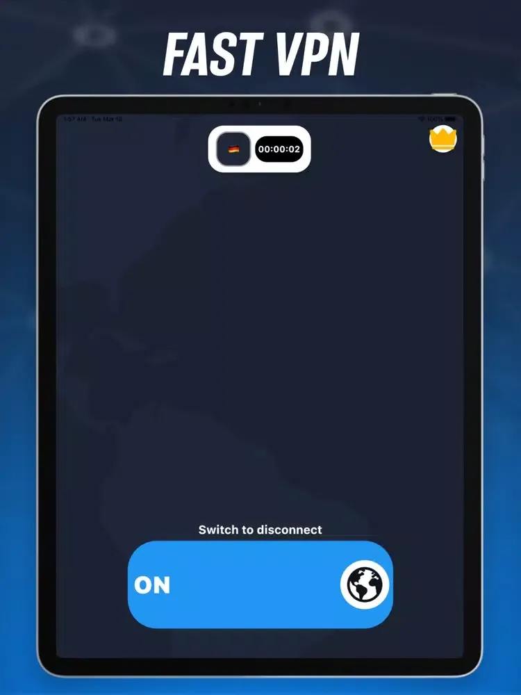 Speedify VPN hide me proxy vap iPad  سکرین شاٹس