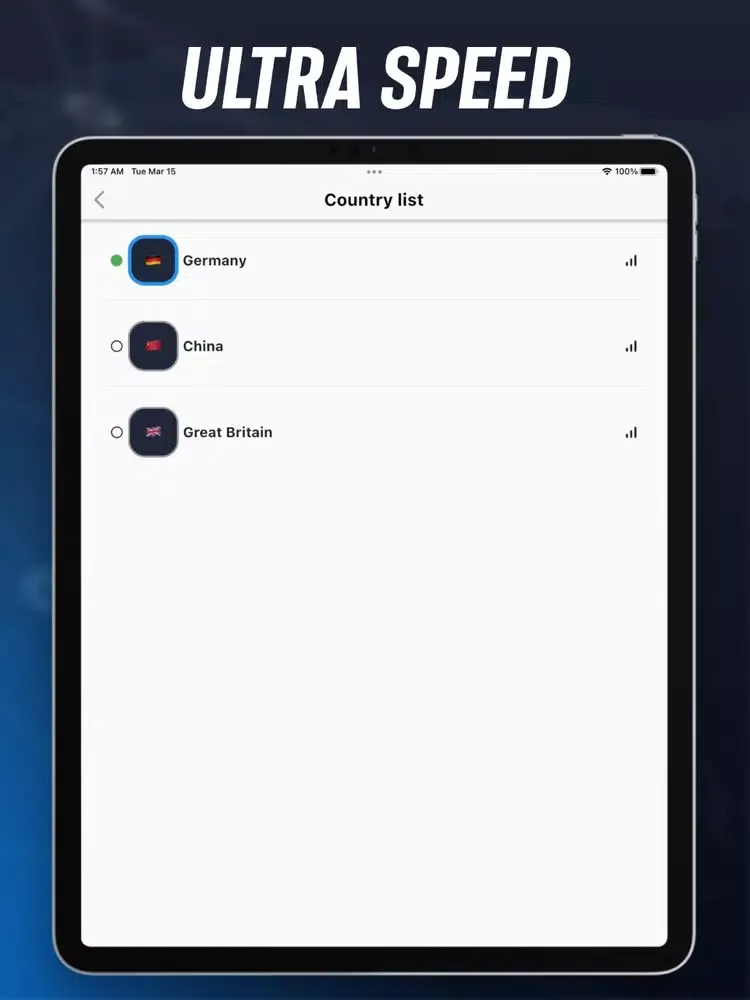 Speedify VPN hide me proxy vap iPad  سکرین شاٹس