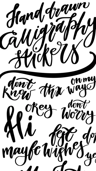 Tangkapan layar Calligraphy style