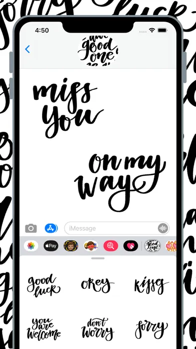 Tangkapan layar Calligraphy style