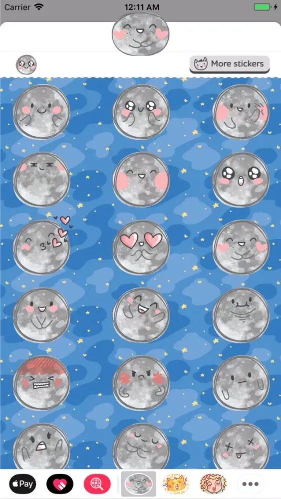 Tangkapan layar Moony Moon