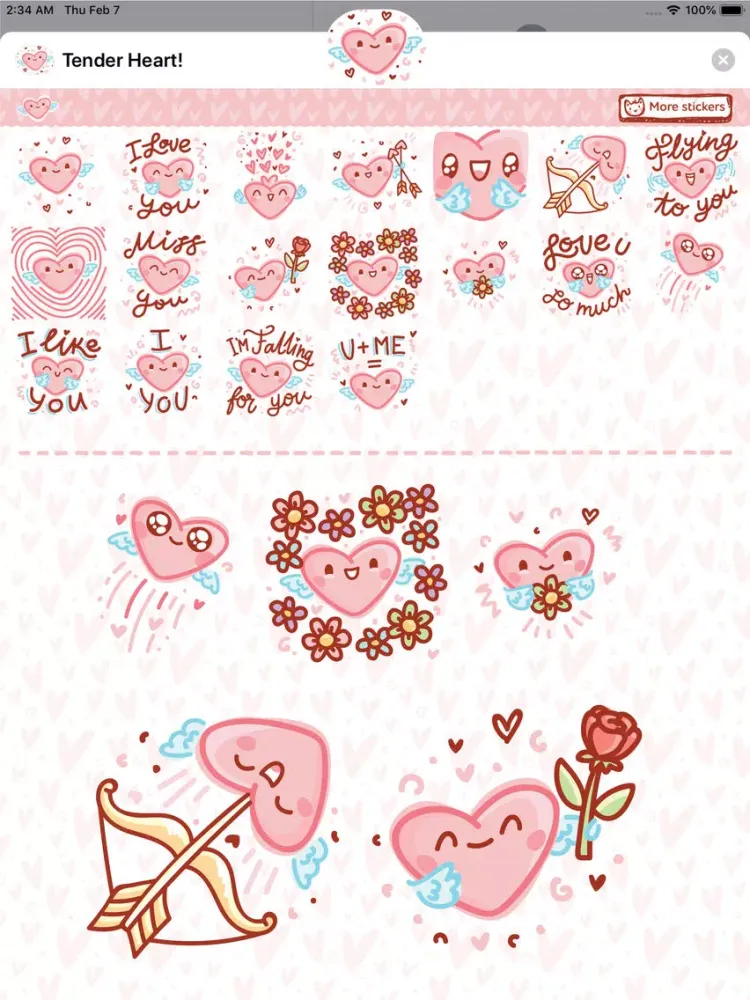 Zrzuty ekranu Tender Heart! iPad 