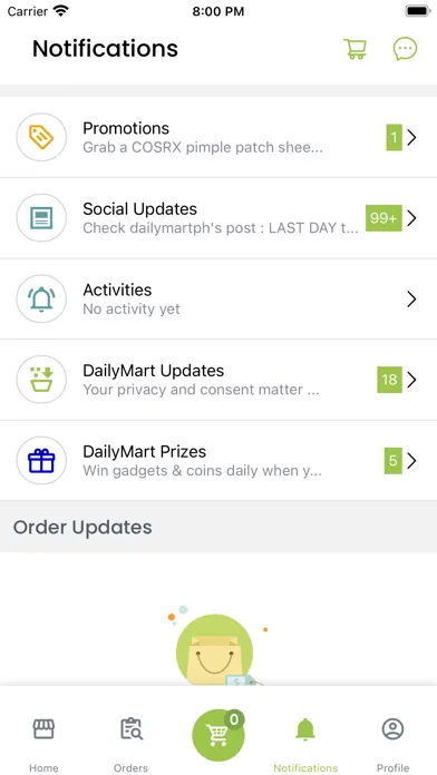 Capturas de pantalla de DailyMart - Grocery Deliveries