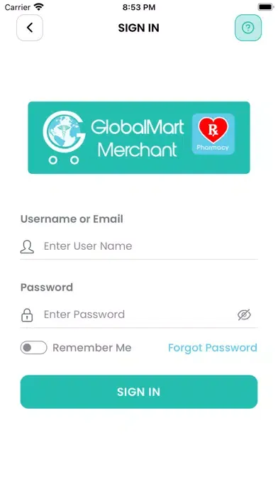 GlobalMart Merchant Screenshots