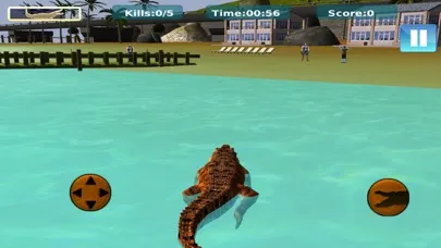 تصاویر Crocodile Animal Attack Games