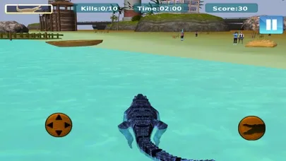 تصاویر Crocodile Animal Attack Games