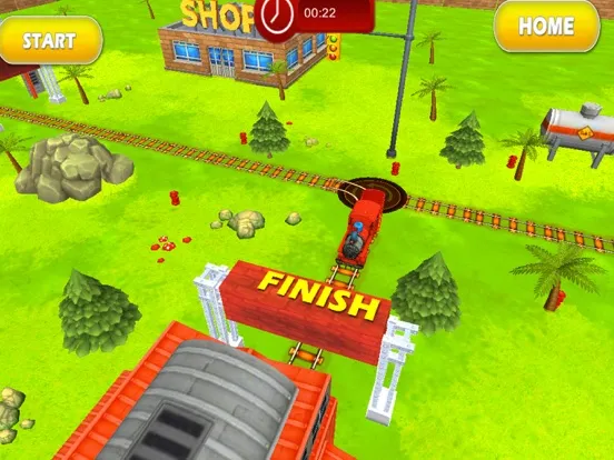 صور Tricky Train 3D Puzzle Game iPad 