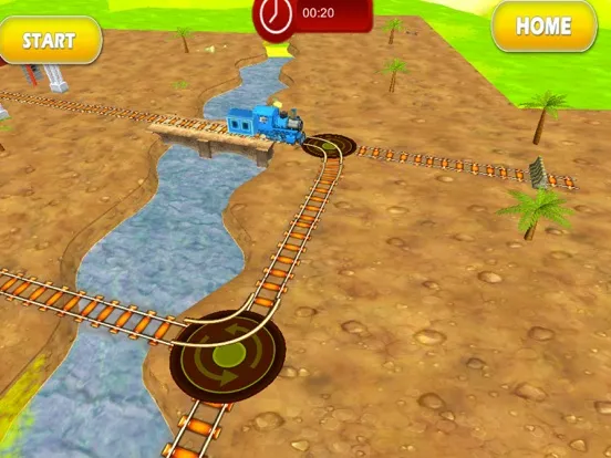 صور Tricky Train 3D Puzzle Game iPad 