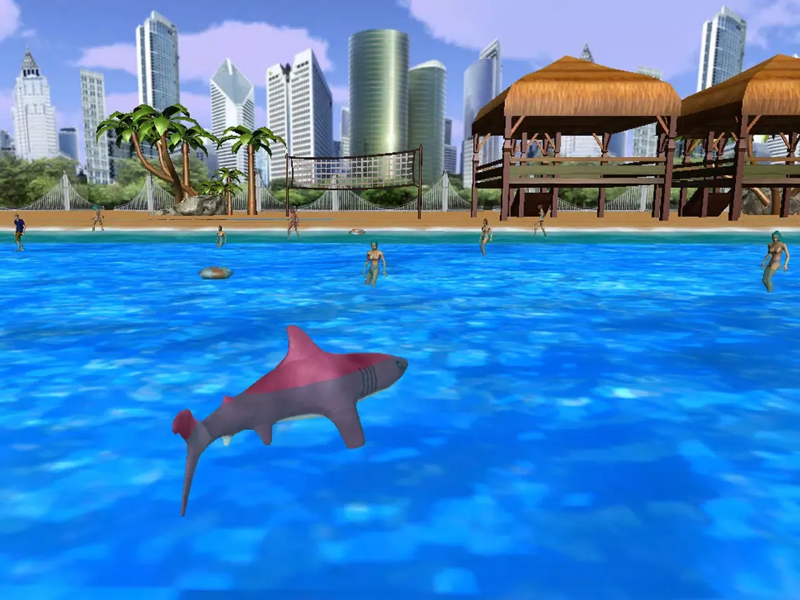 Capturas de tela do Angry Evolving Shark:Hungry Fish attacking at Beac iPad 