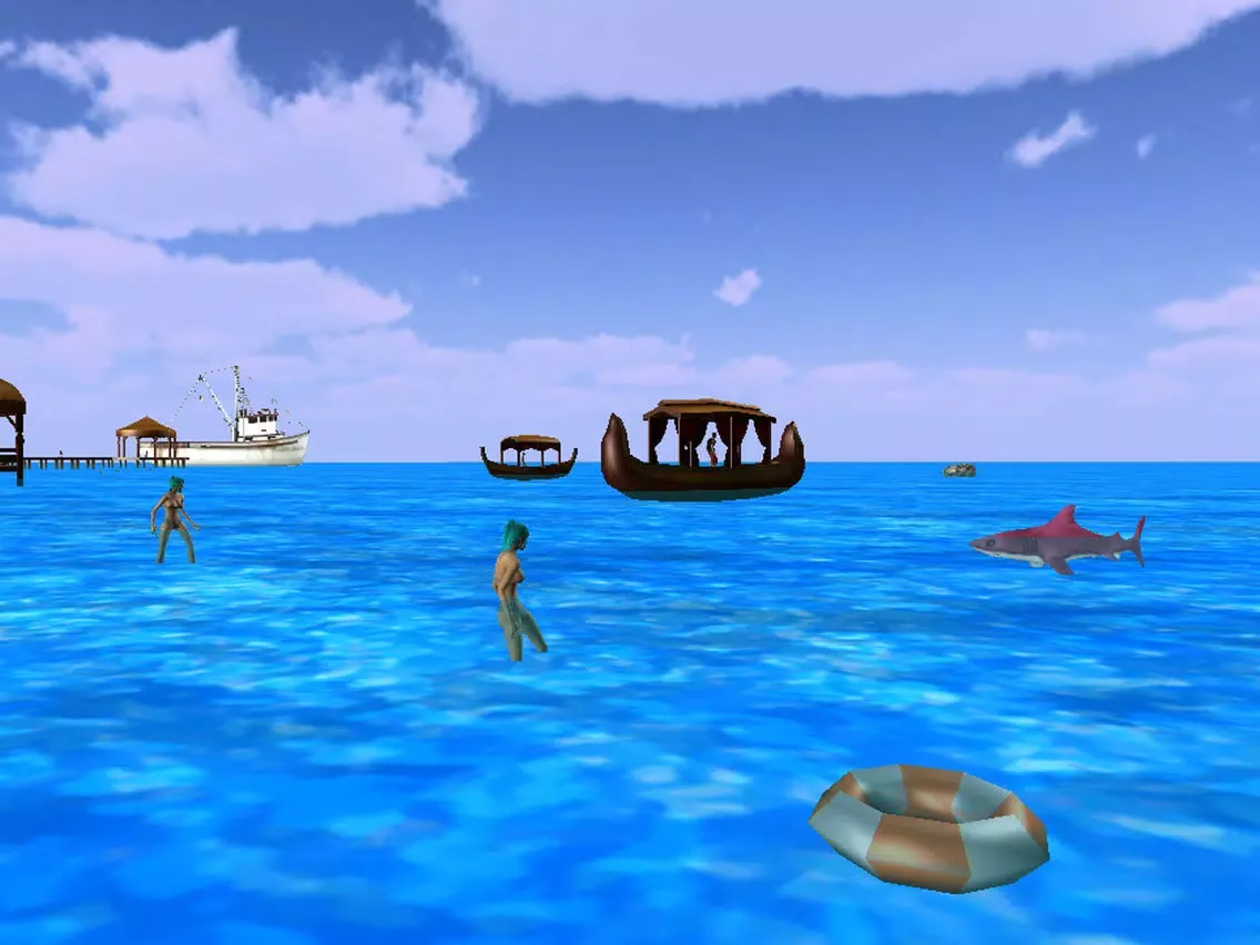 Capturas de tela do Angry Evolving Shark:Hungry Fish attacking at Beac iPad 