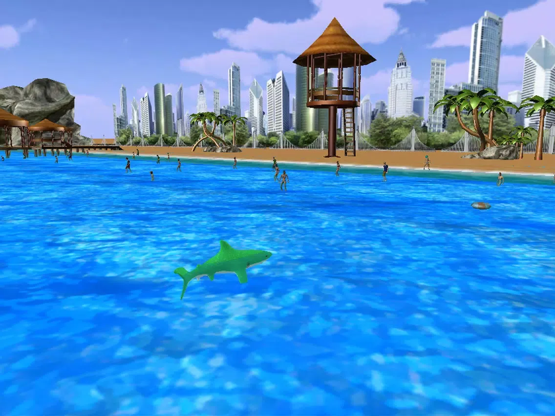 Capturas de tela do Angry Evolving Shark:Hungry Fish attacking at Beac iPad 