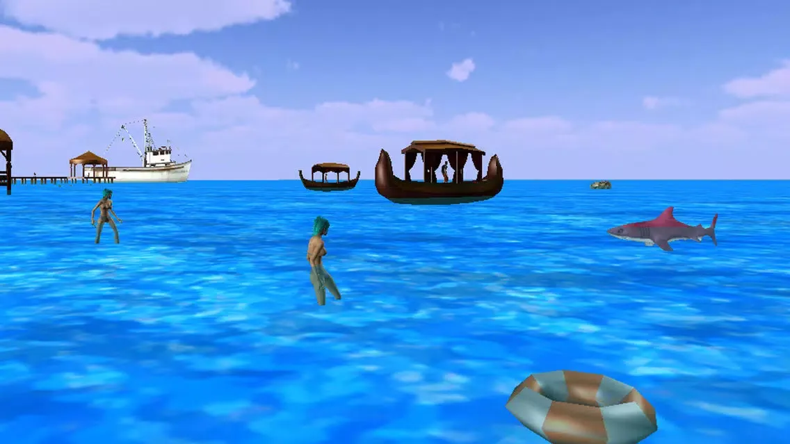 Capturas de tela do Angry Evolving Shark:Hungry Fish attacking at Beac
