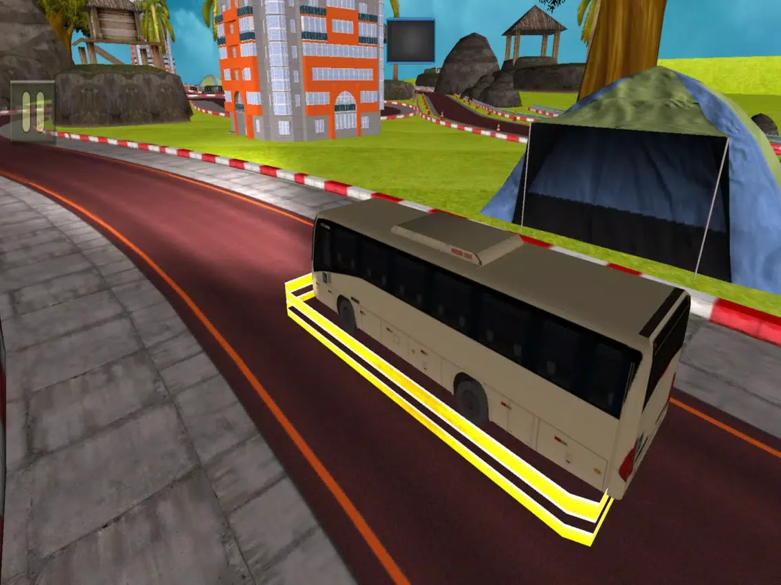 Captures d'écran de Bus Driving Game 2017: Drop Army Officers iPad 