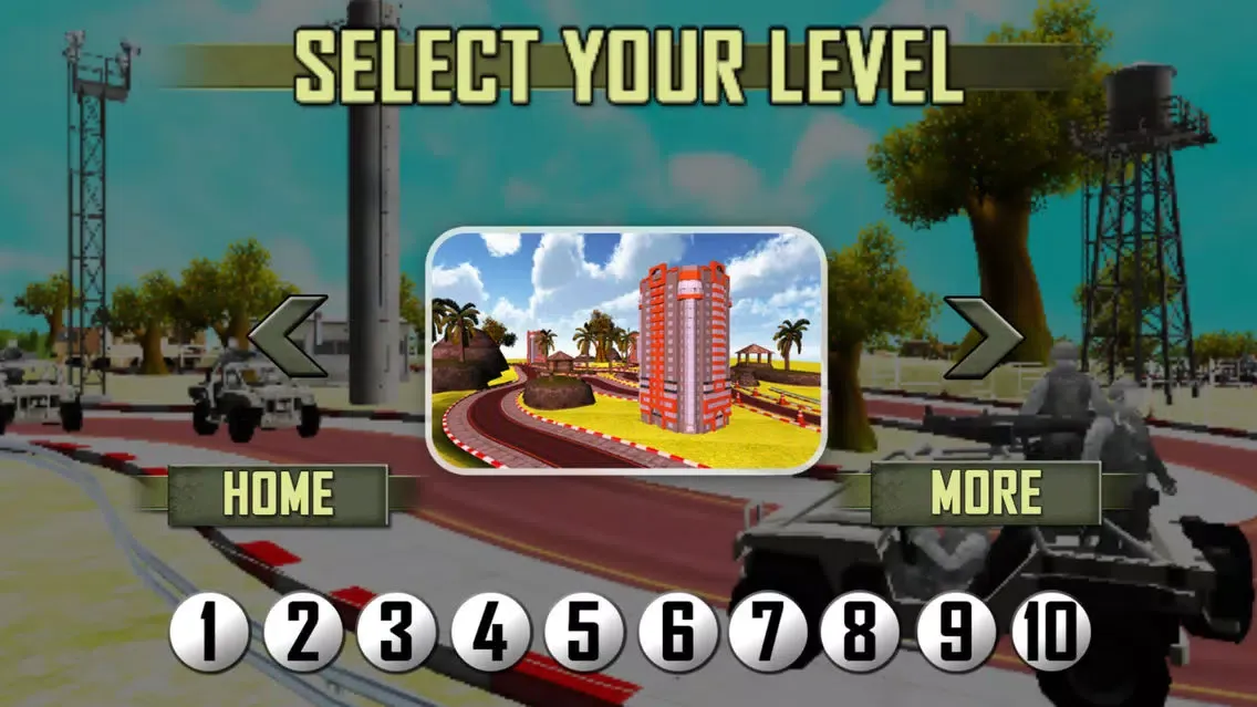 Captures d'écran de Bus Driving Game 2017: Drop Army Officers