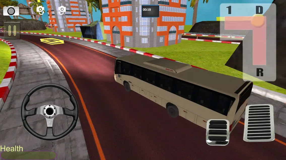 Captures d'écran de Bus Driving Game 2017: Drop Army Officers