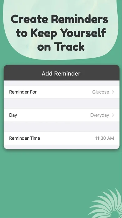 Glucose Tracker - Blood Sugar Screenshots