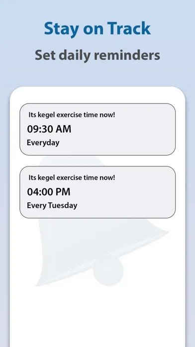 Tangkapan skrin Kegel Exercise: PFM Workouts