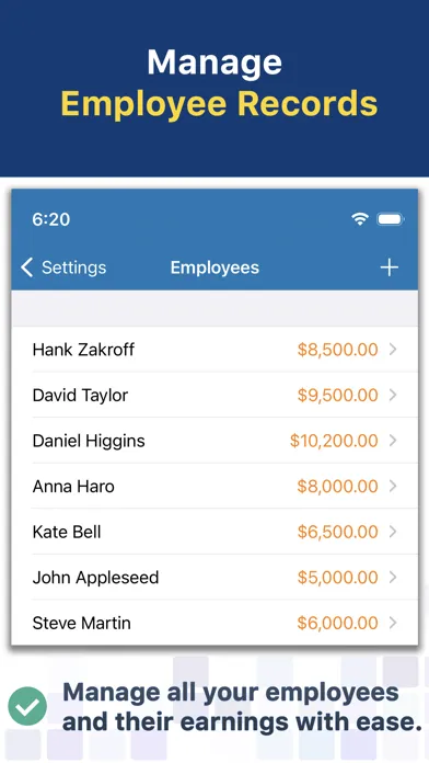 Paystub Builder: PDF Payslips应用截图