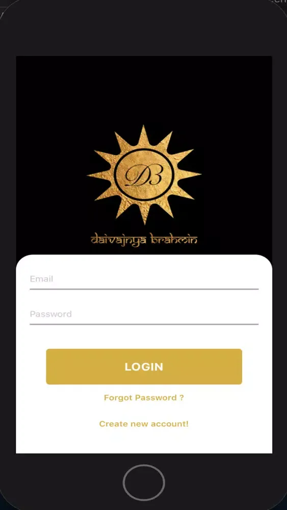 Capturas de tela do Daivajnya Brahmin Club