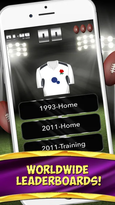 Скриншоты Guess The Year - "Rugby World Cup England Edition"