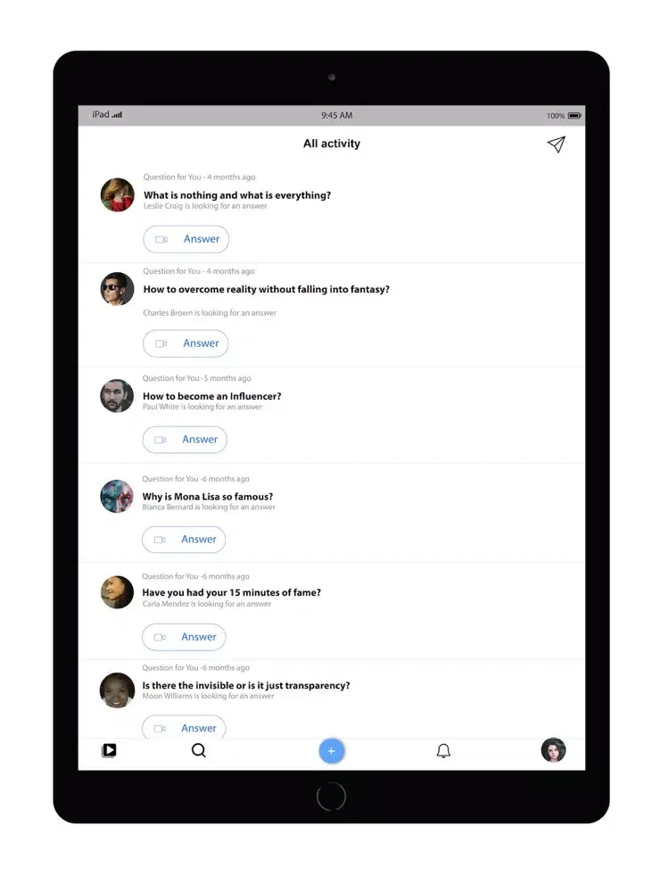 StopPoint: Video, Q&A, Connect iPad  سکرین شاٹس