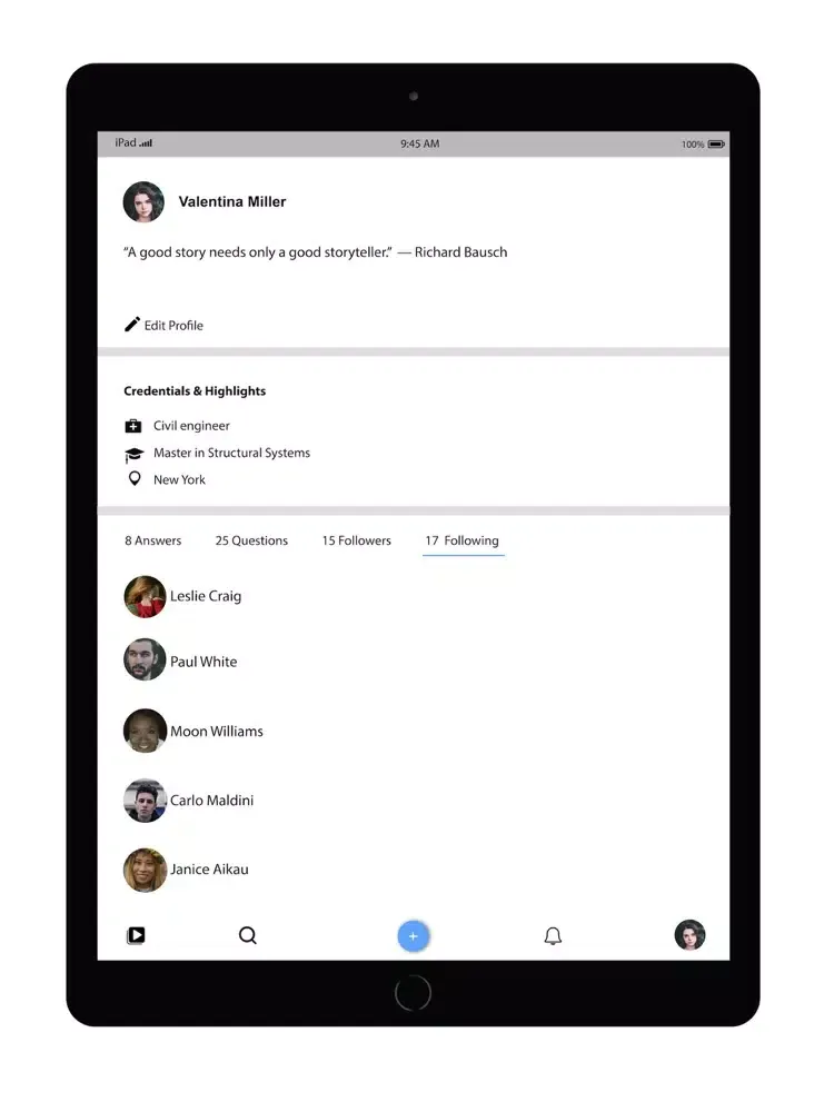 StopPoint: Video, Q&A, Connect iPad  سکرین شاٹس