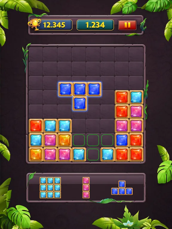Block Puzzle Jewel - Classic iPad  스크린샷