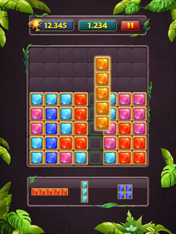 Block Puzzle Jewel - Classic iPad  스크린샷