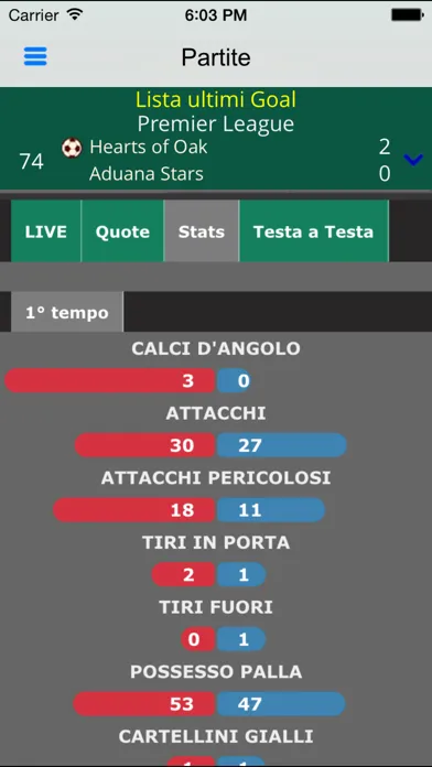 Diretta365 - Football Livescores Screenshots