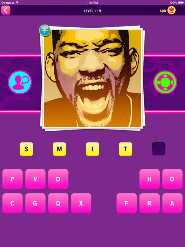 Guess That Celebrity 2 iPad  스크린샷